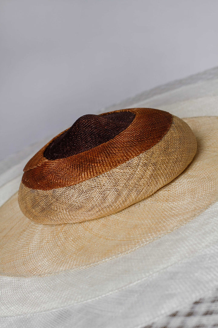 "A Cappuccino, Please..." Large Brim Hat