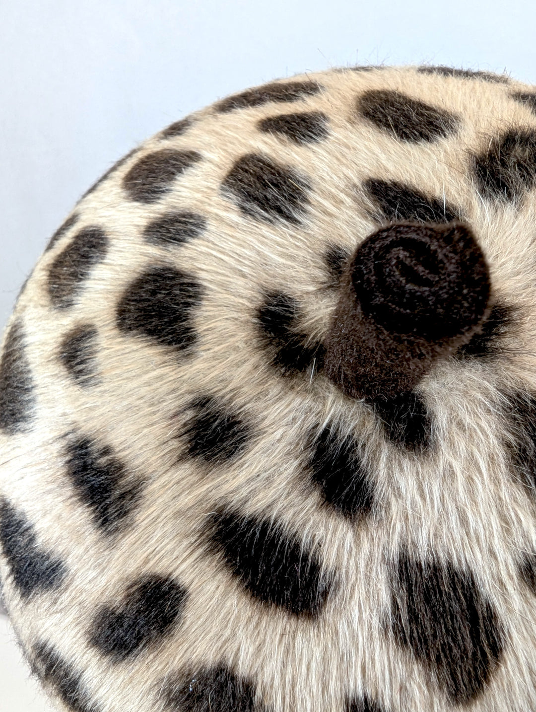 The Beret - Animal Print Ocelot