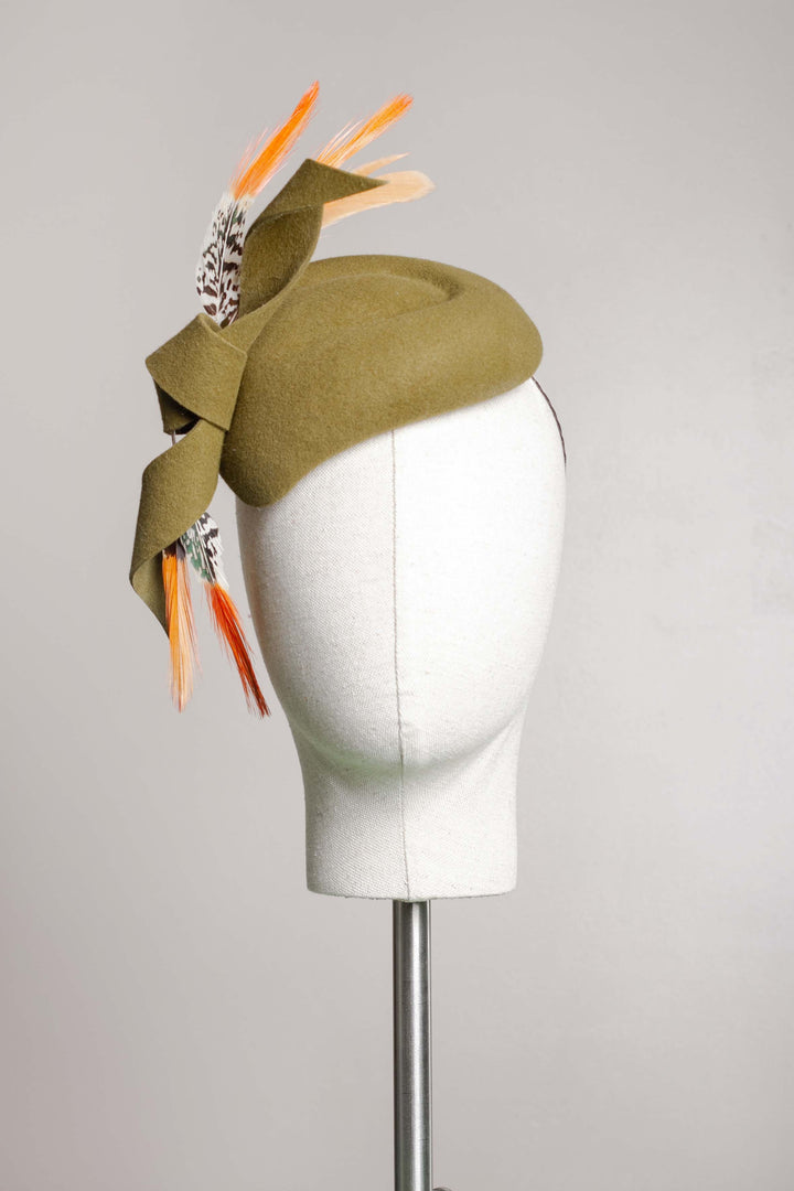 "Anita" Cocktail Hat