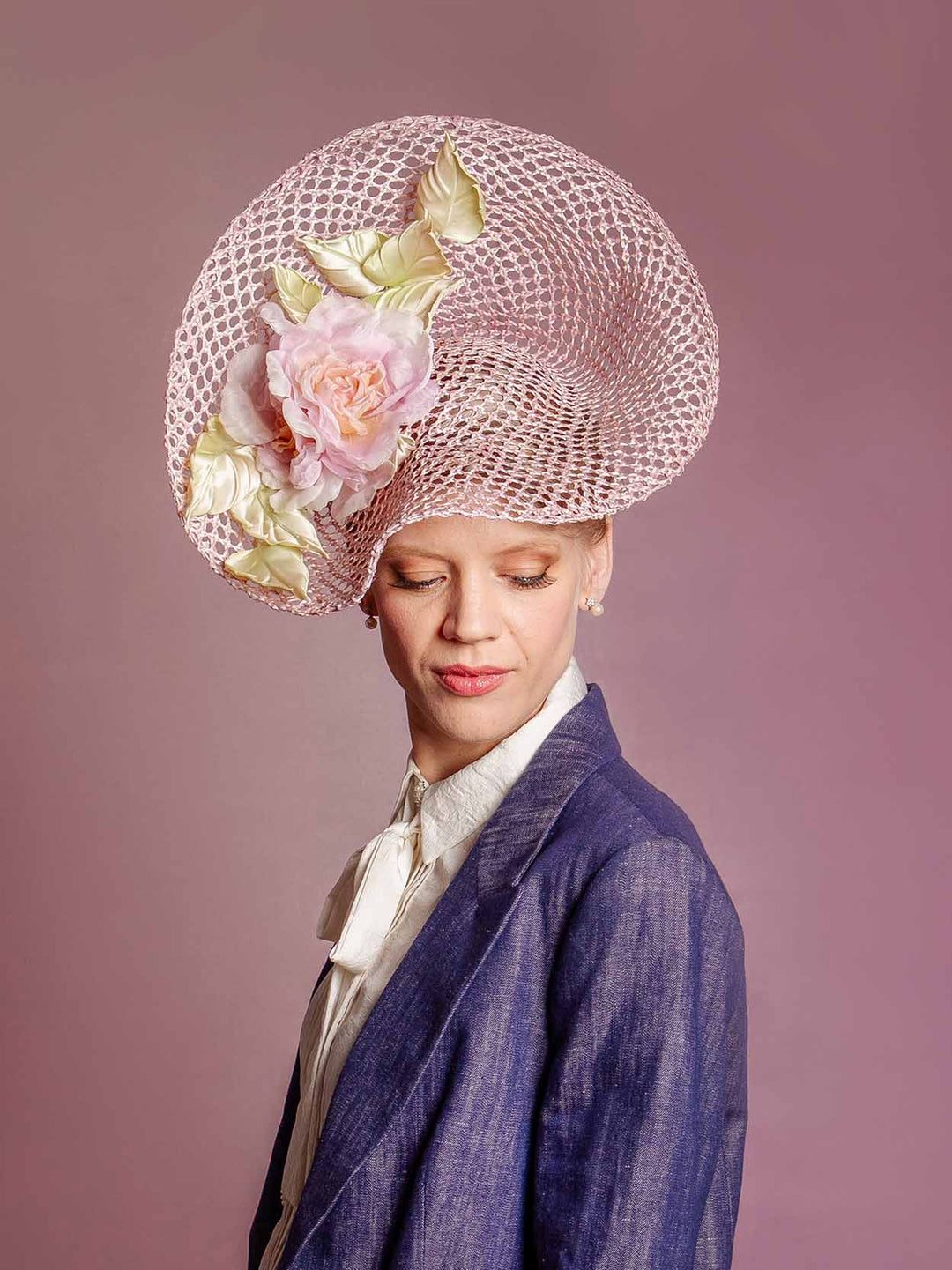 "Berenice" cocktail hat
