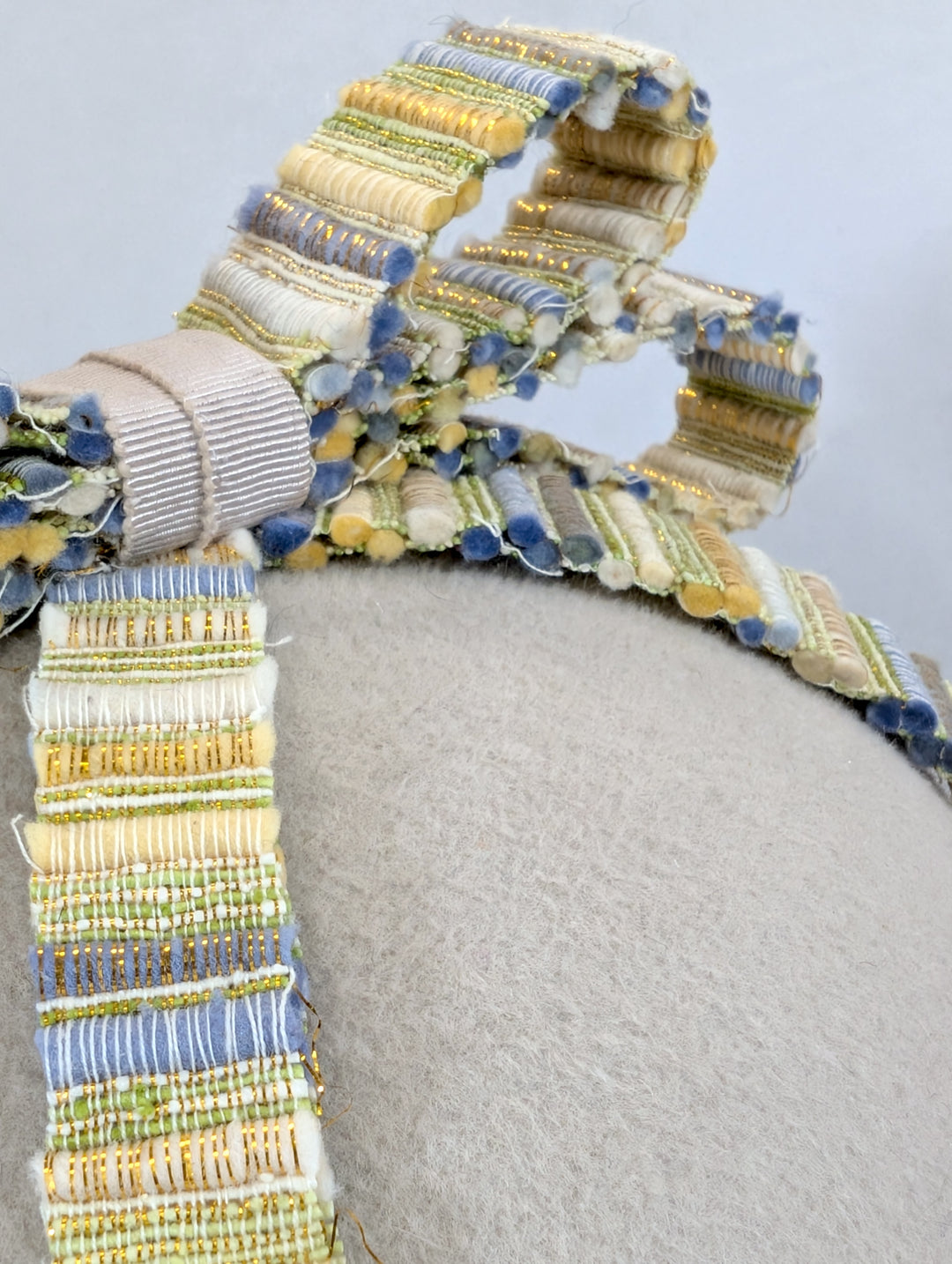 The Bowie Cocktail Hat - Chunky Silk