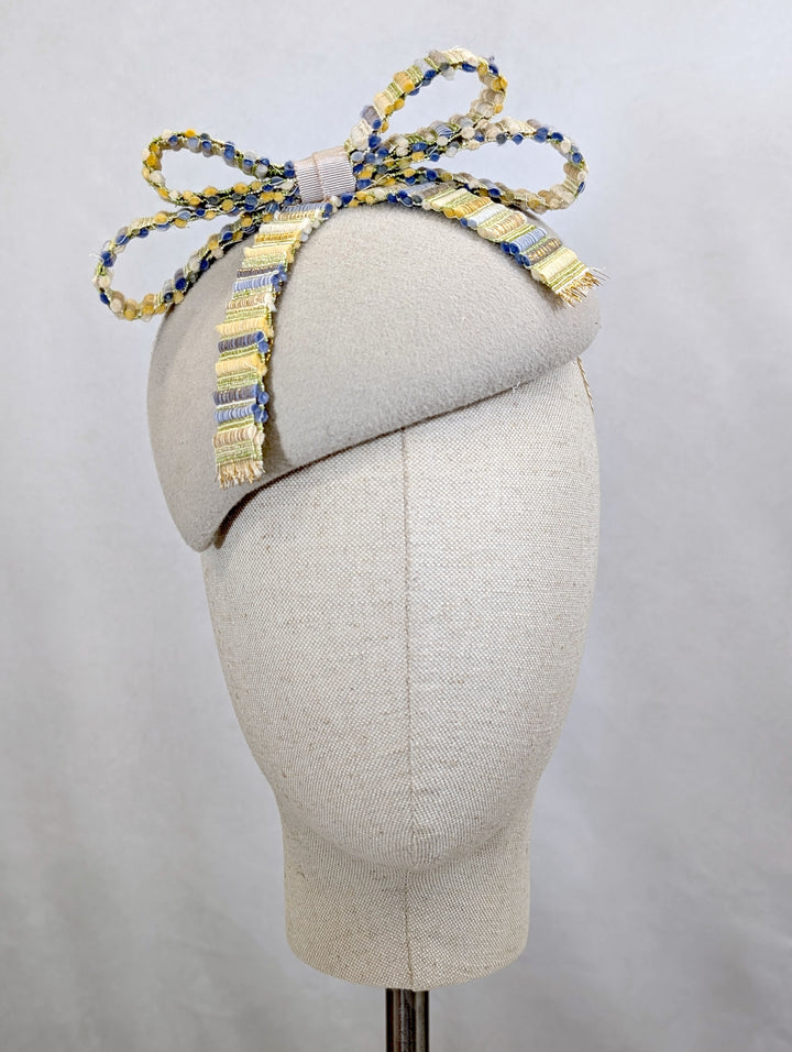 The Bowie Cocktail Hat - Chunky Silk