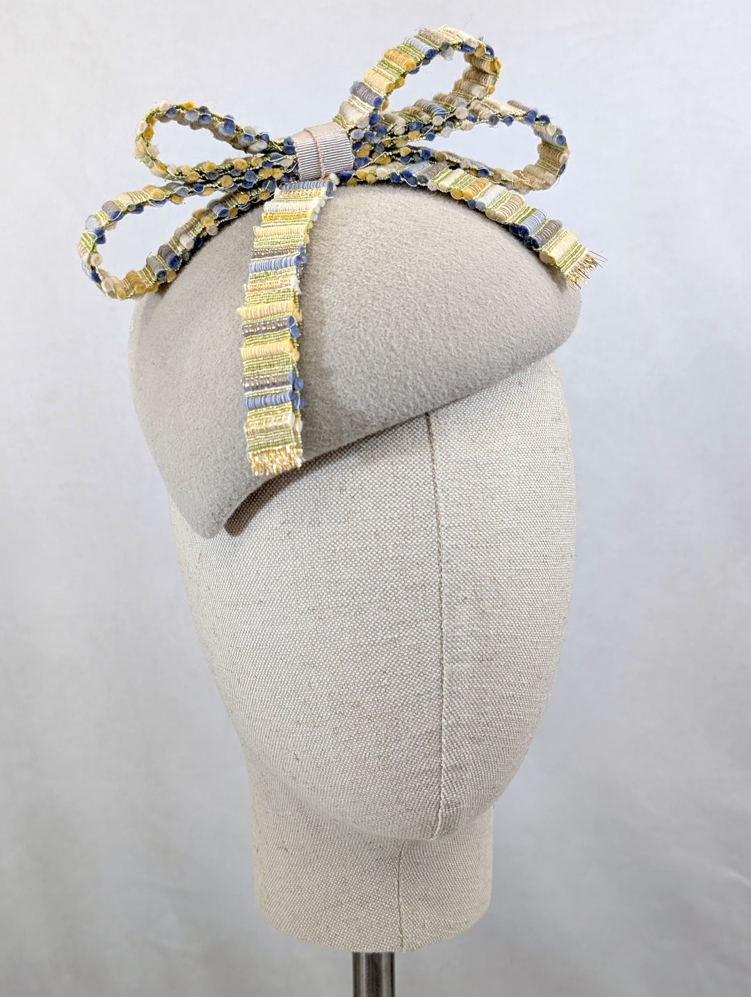 The Bowie Cocktail Hat - Chunky Silk