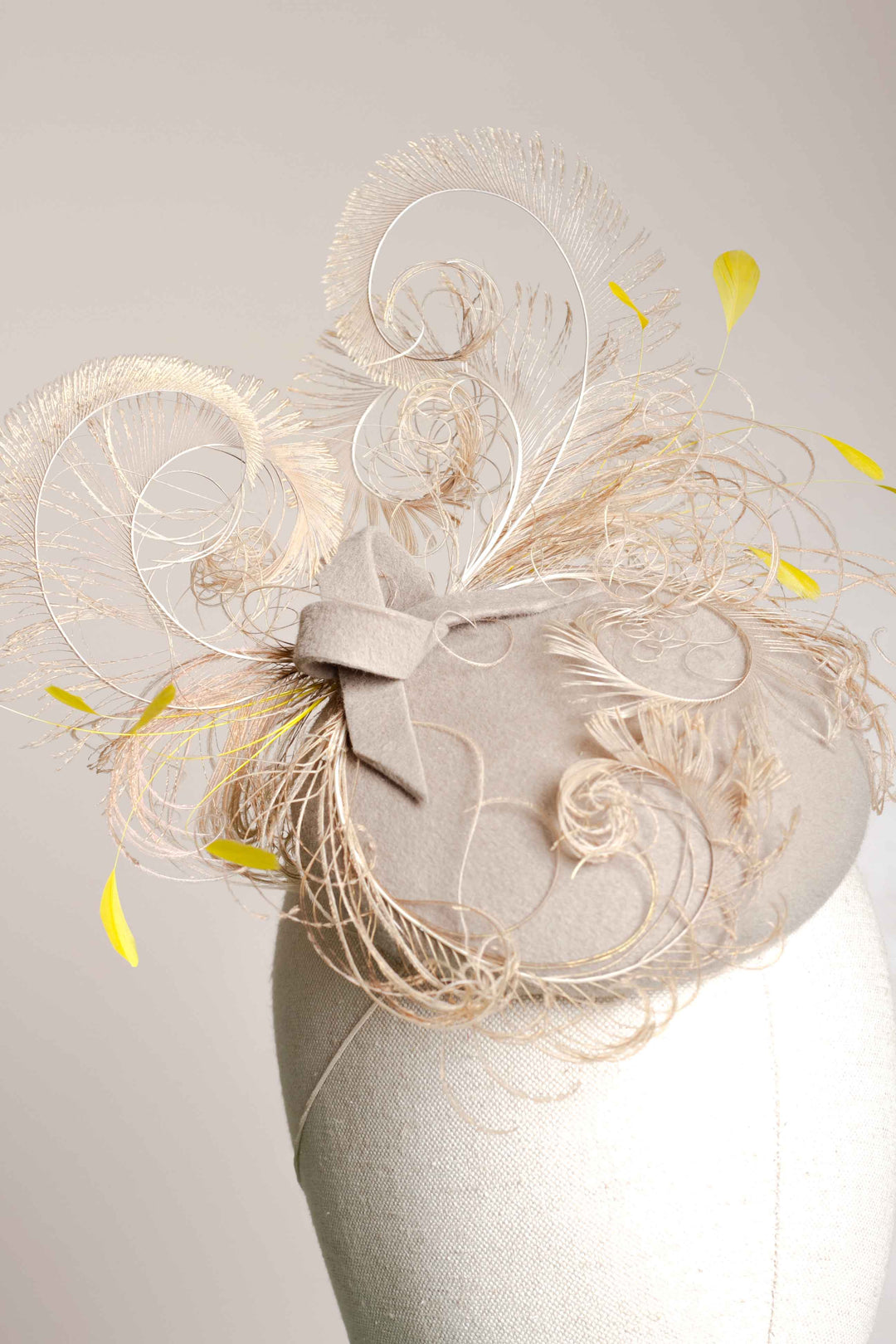 "Constance" Cocktail Hat