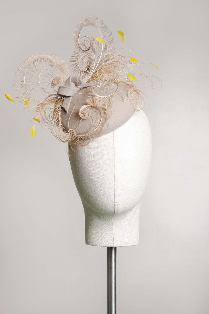 "Constance" Cocktail Hat