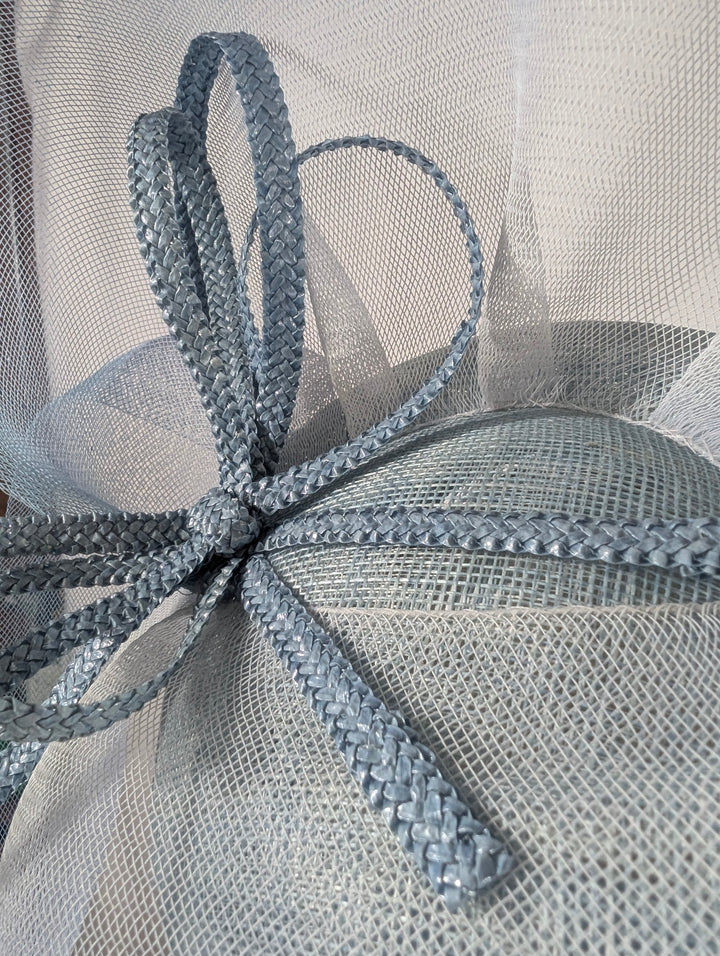 "Crinoline Sweep Ombré" cocktail hat