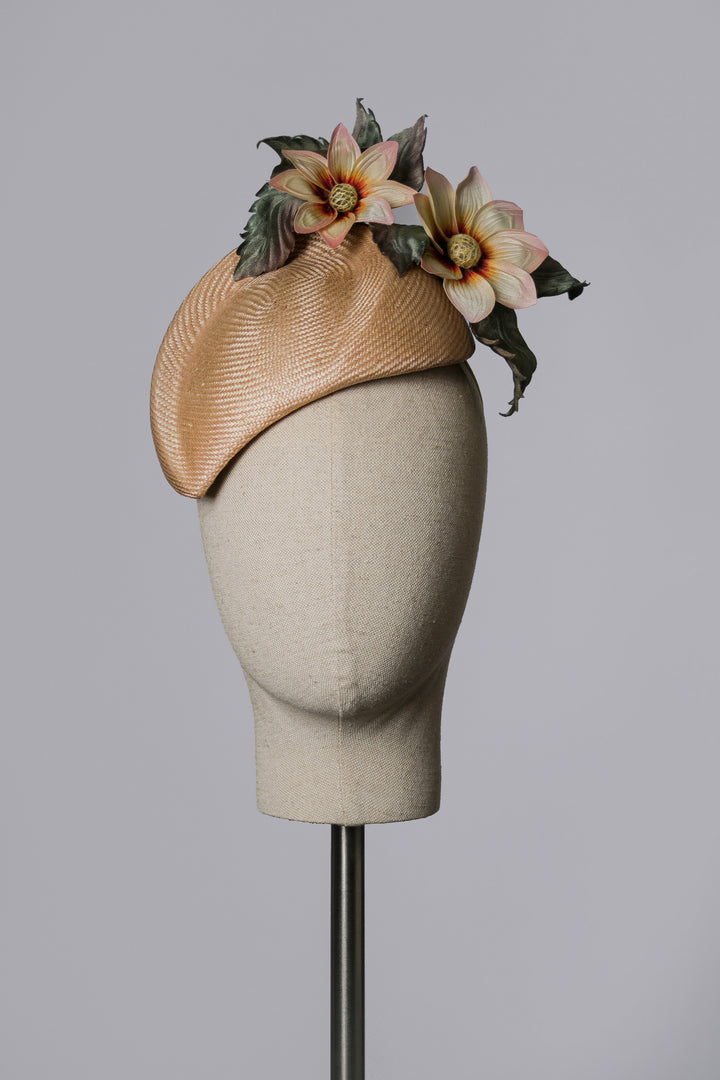"Dahlia Delaila" Cocktail Hat