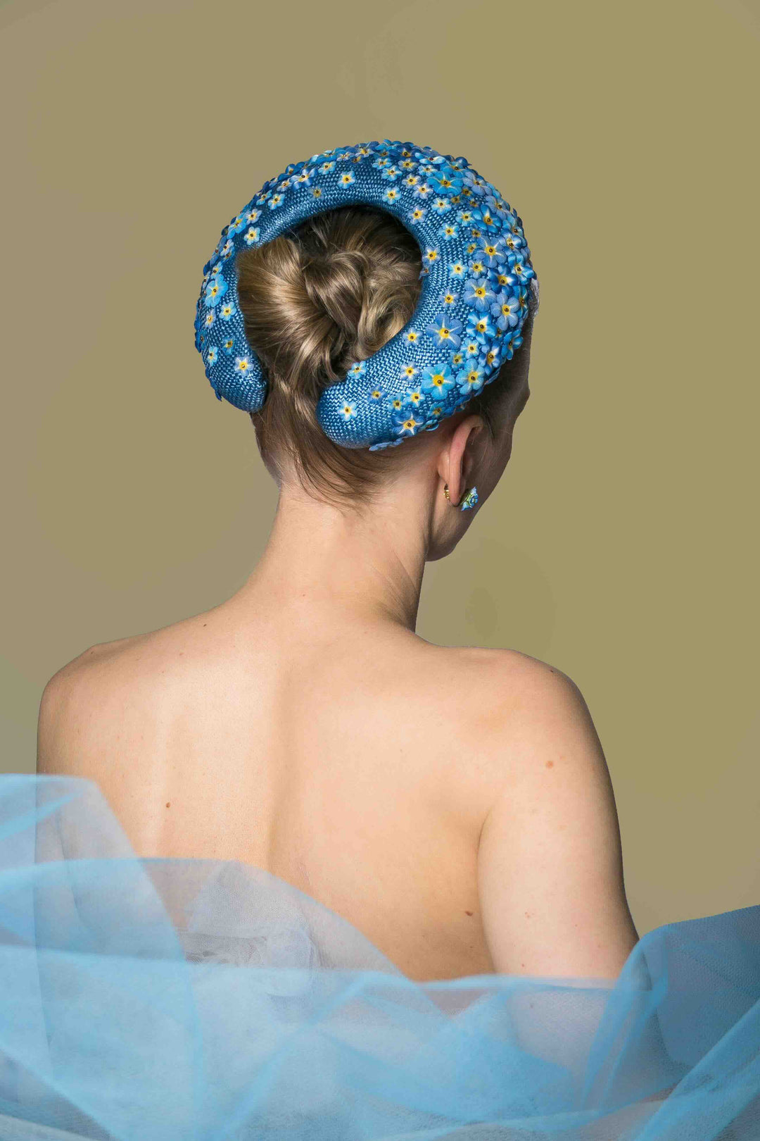 "Forget me Not" Headpiece