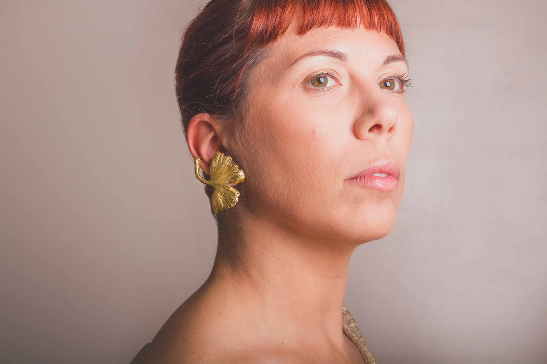 "Ginkgo" Earrings