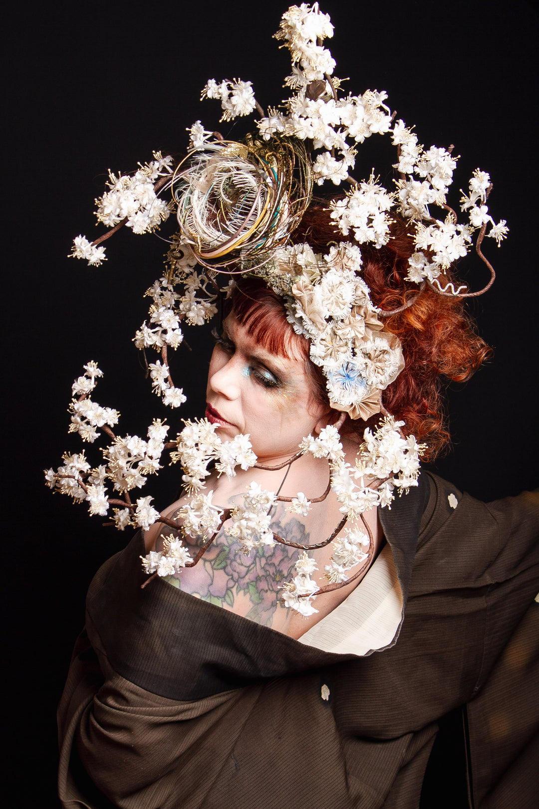 The Magpie Nest in the Enchanted Forest Headpiece