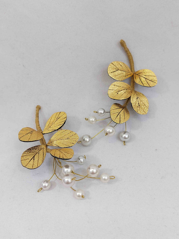 "Leaves and Berries" earrings