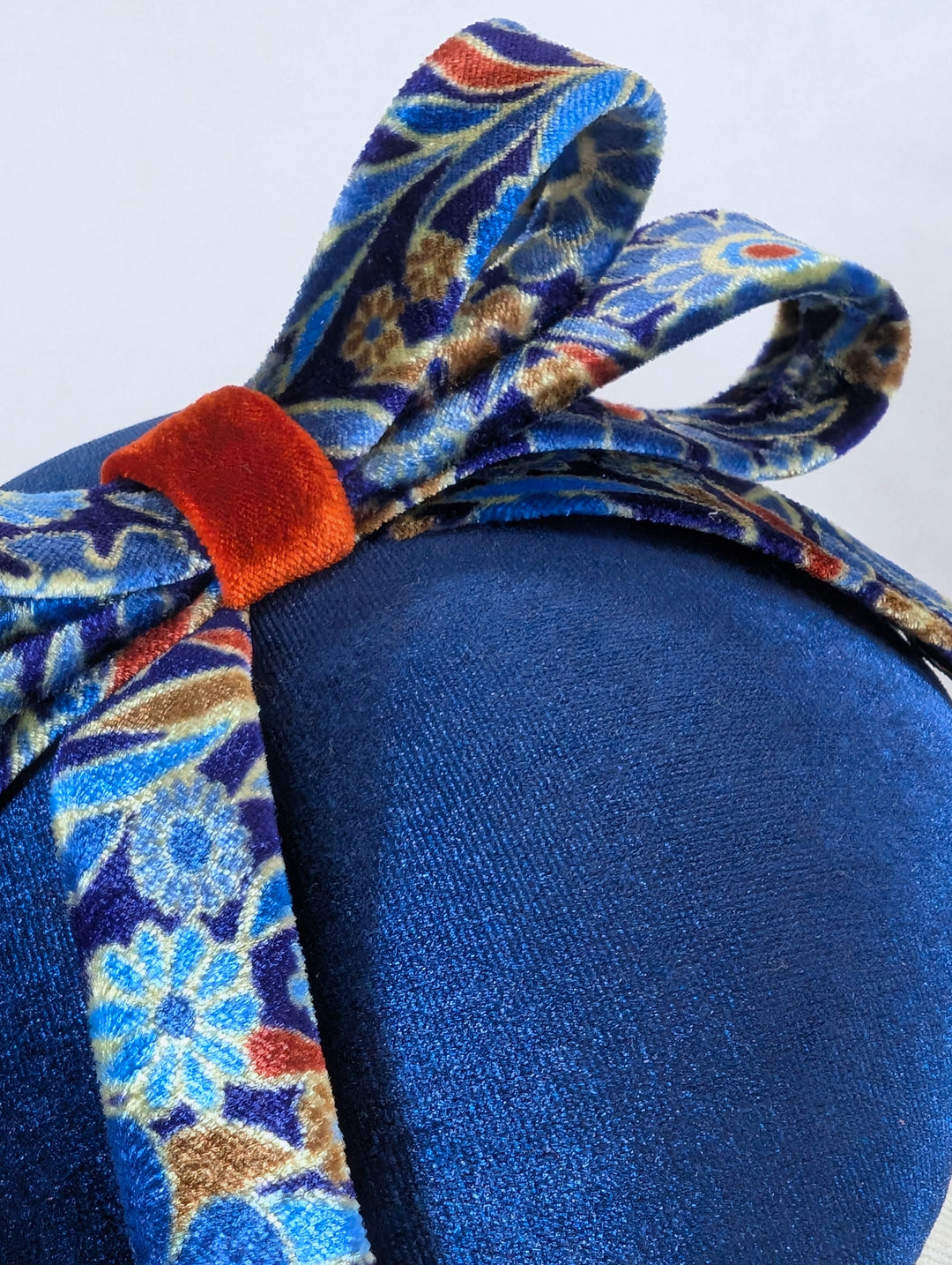 The Bowie Cocktail Hat - Liberty Print