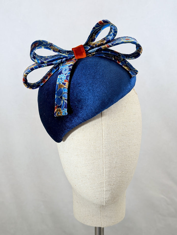 The Bowie Cocktail Hat - Liberty Print