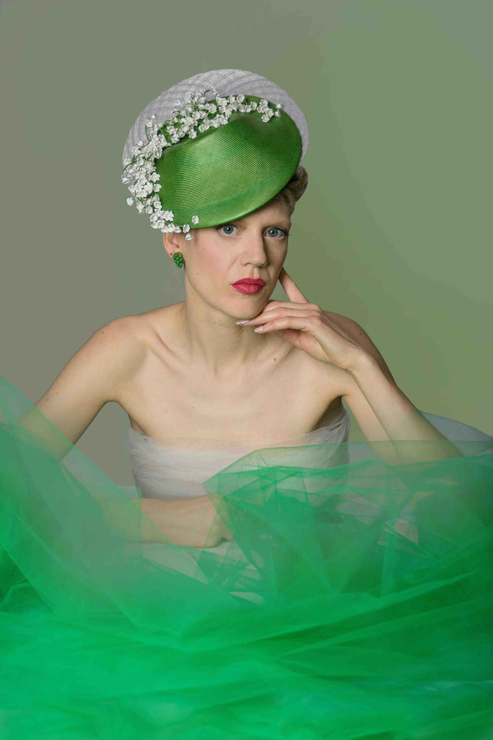 "Lily of the Valley" Percher Hat