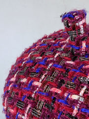 The Beret - Linton Tweed Pink