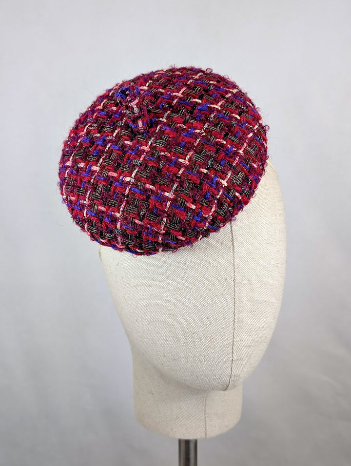The Beret - Linton Tweed Pink