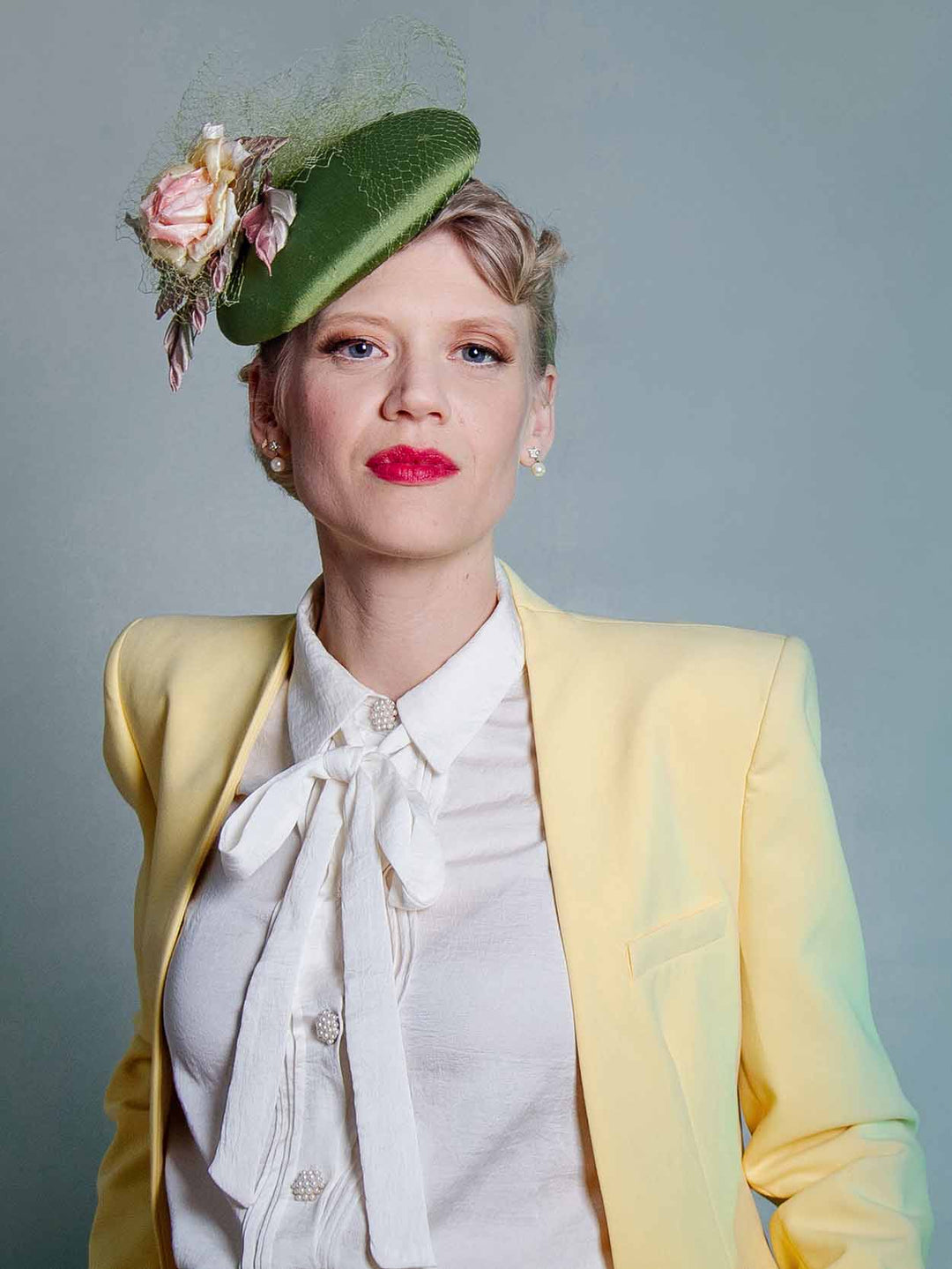 "Nadine" Cocktail Hat