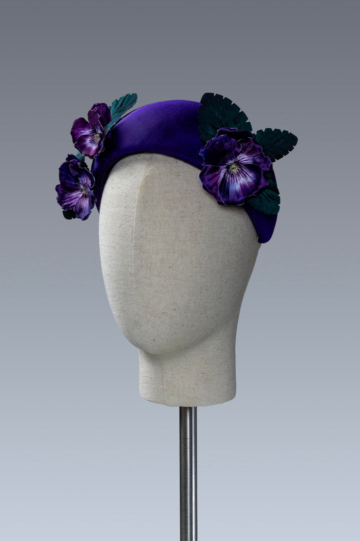 "Purple Pansies" Bandeau