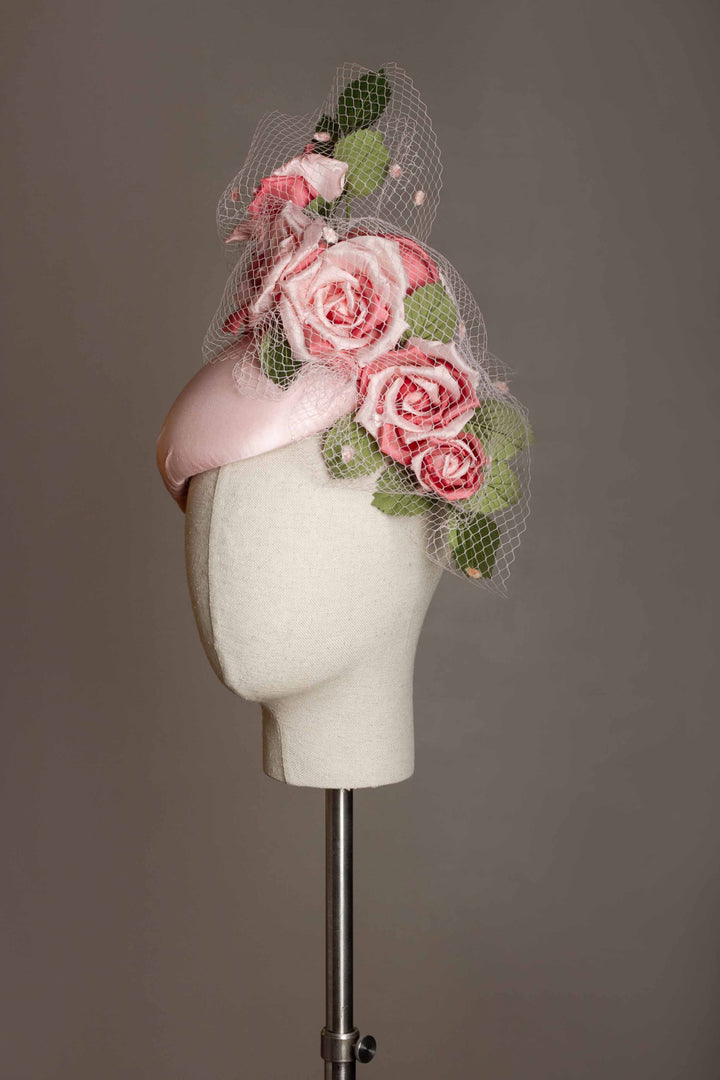 "Rosalba" cocktail hat