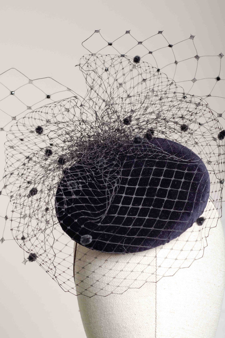 "Sabrina" Cocktail Hat