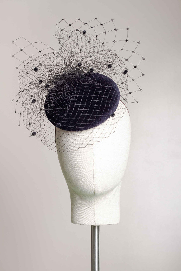 "Sabrina" Cocktail Hat