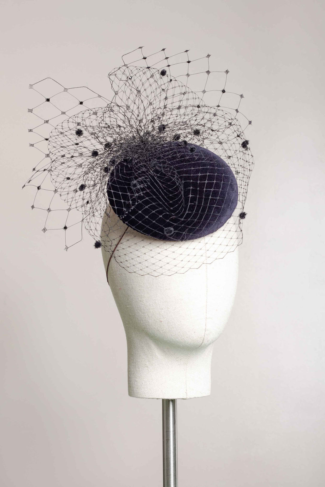 "Sabrina" Cocktail Hat