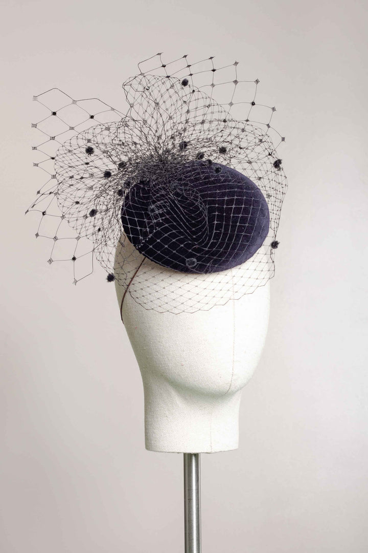 "Sabrina" Cocktail Hat