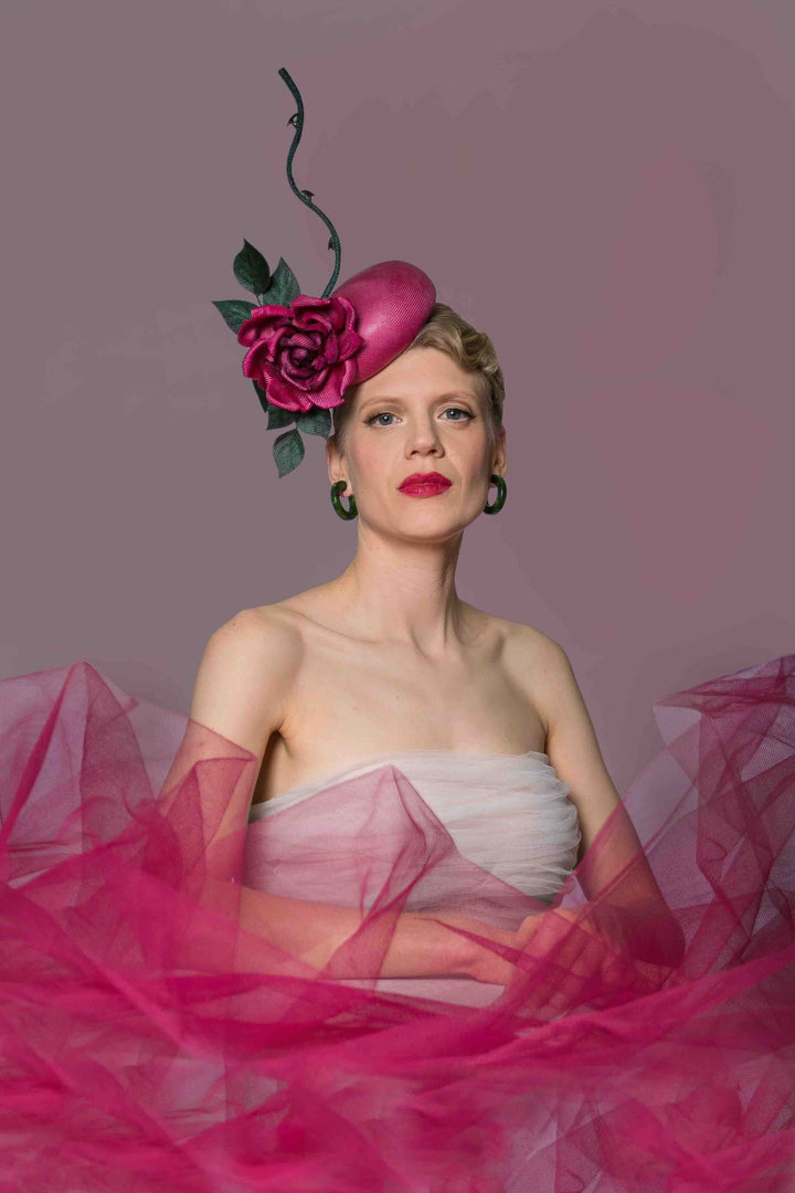 "The Homage" Cocktail Hat