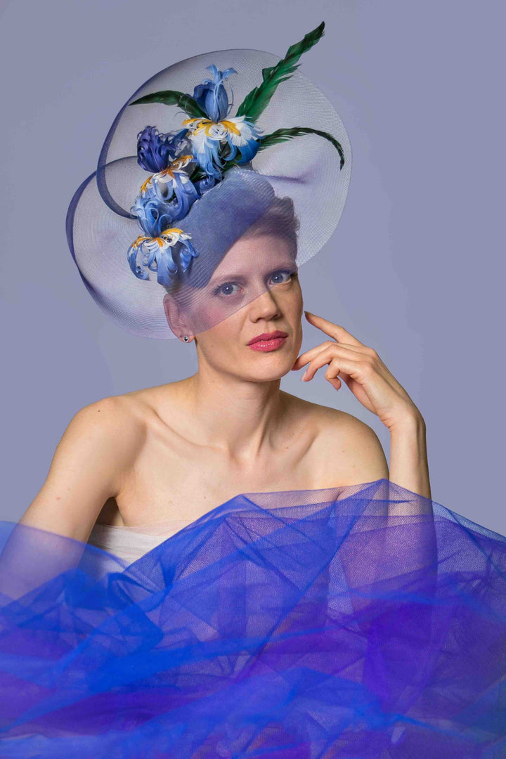 "The Iris 2.0" Cocktail Hat