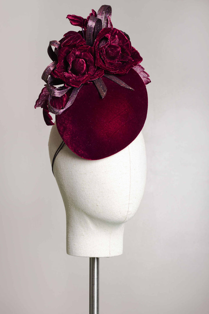 "Theodora" Cocktail Hat
