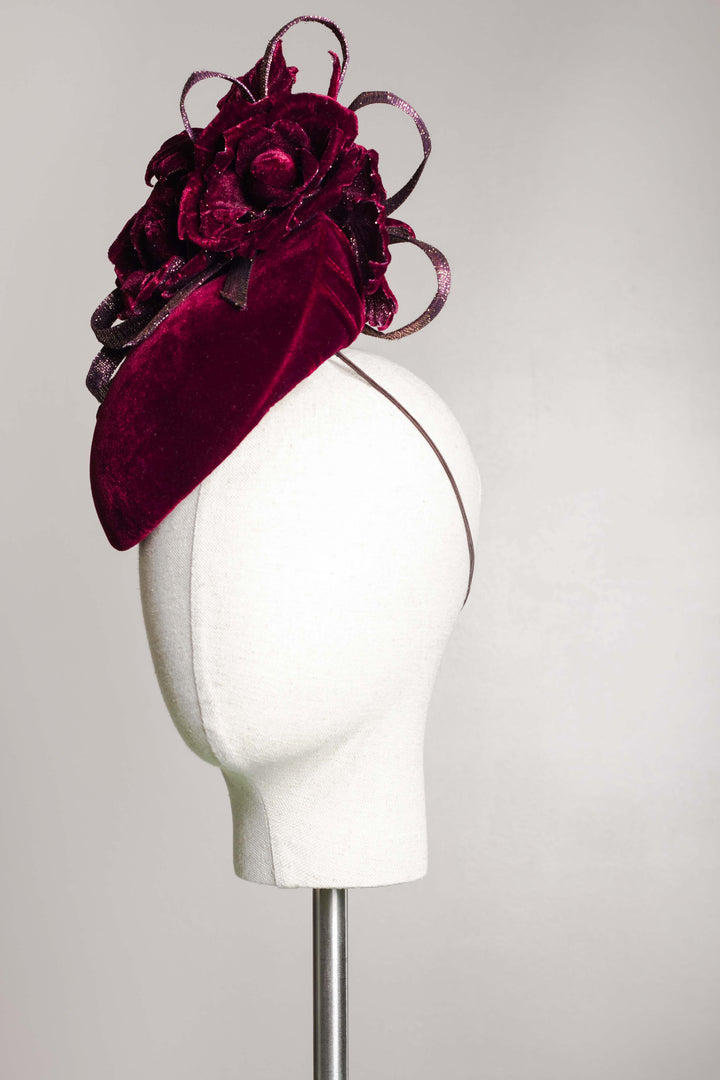 "Theodora" Cocktail Hat