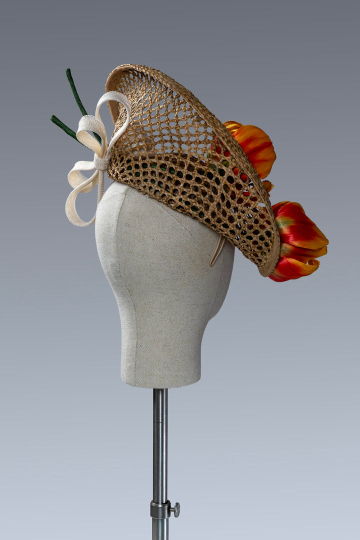 "Tulips from the Garden" Hat