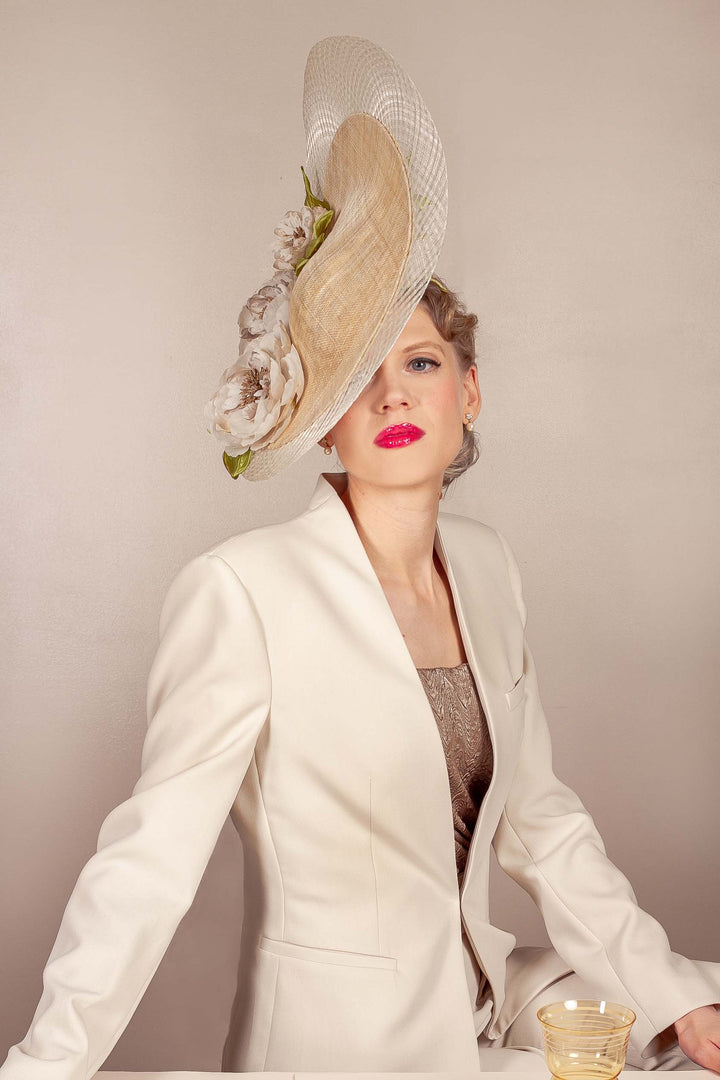 A Natural Beauty Saucer Hat