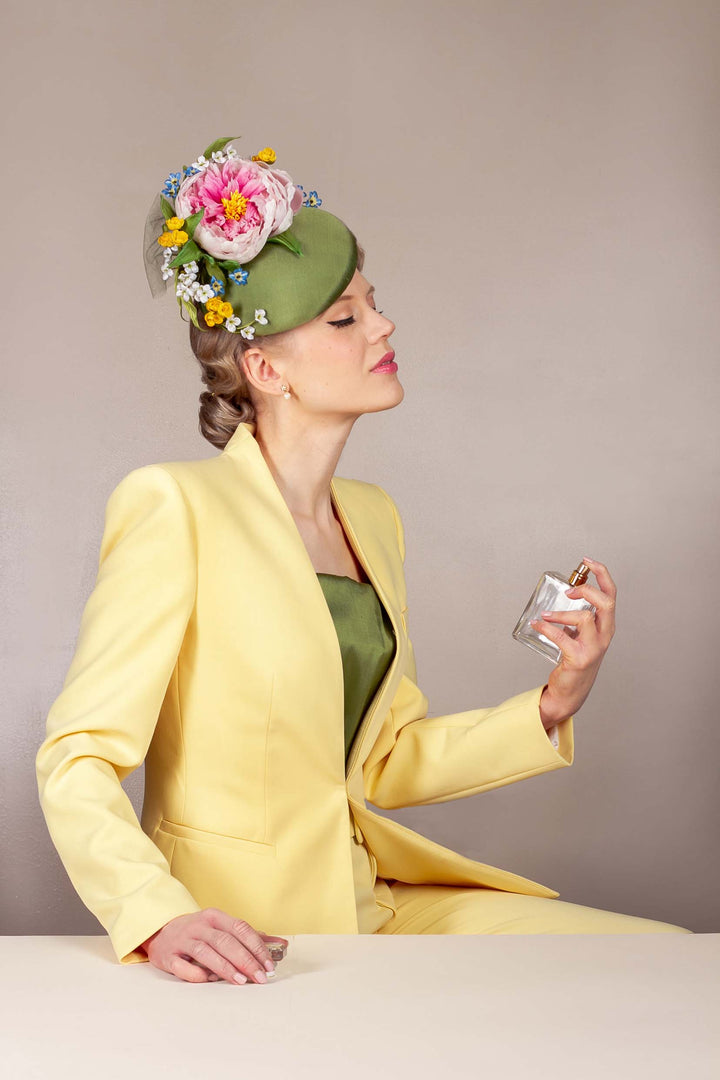 "A Sweet Bouquet" Button