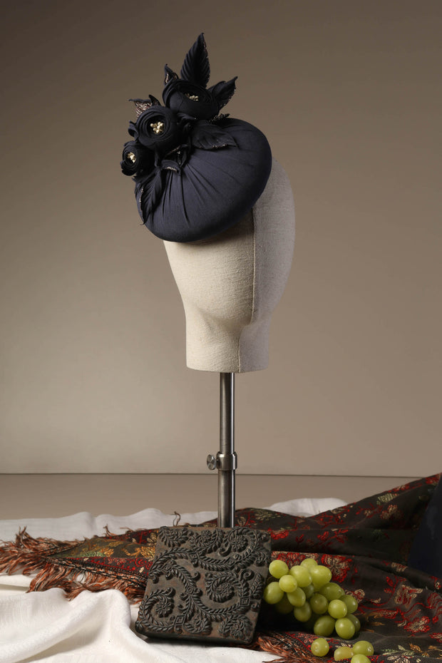 Anja Button Cocktail Hat