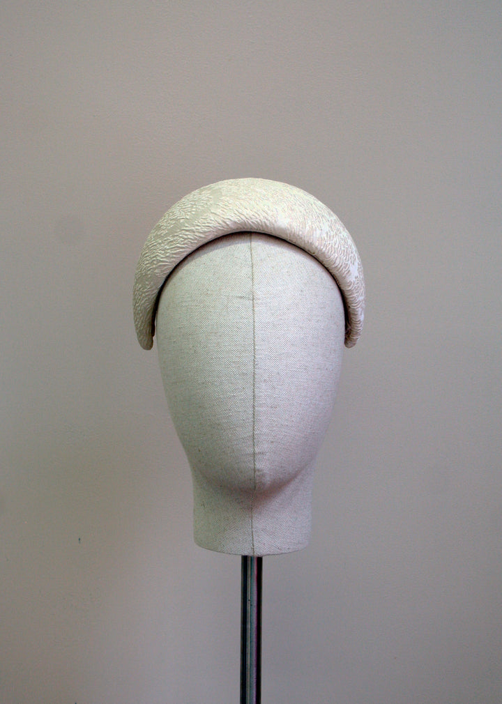 Brigitte Bandeau-Embossed Lace