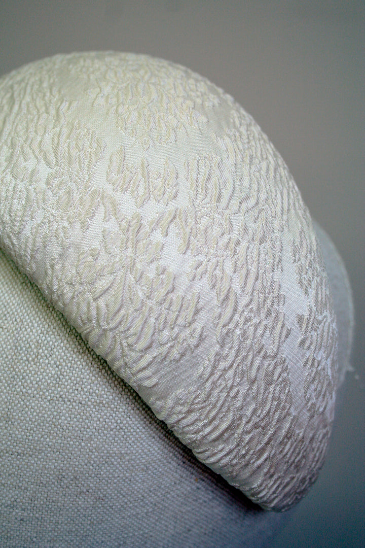 Brigitte Bandeau-Embossed Lace