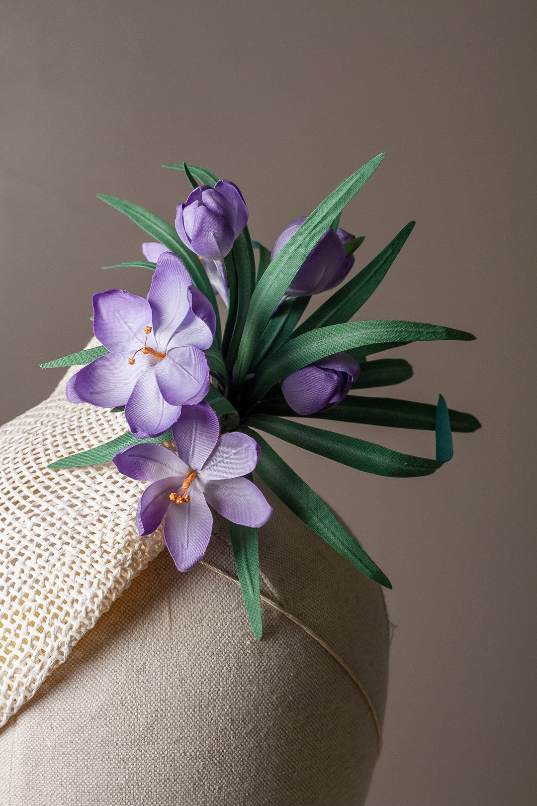 Crocus Cocktail Hat