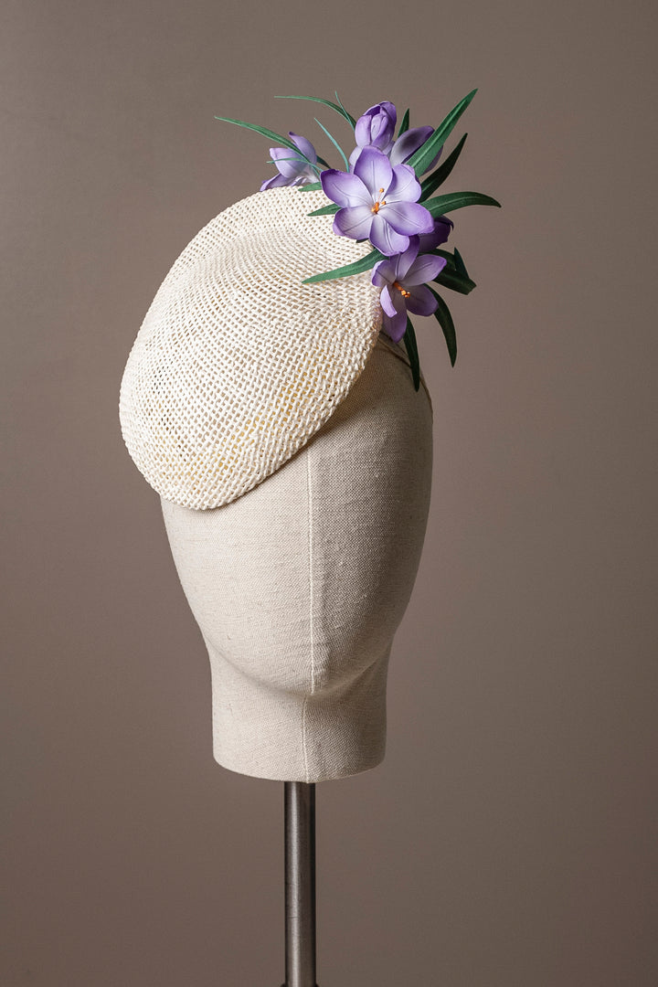 Crocus Cocktail Hat