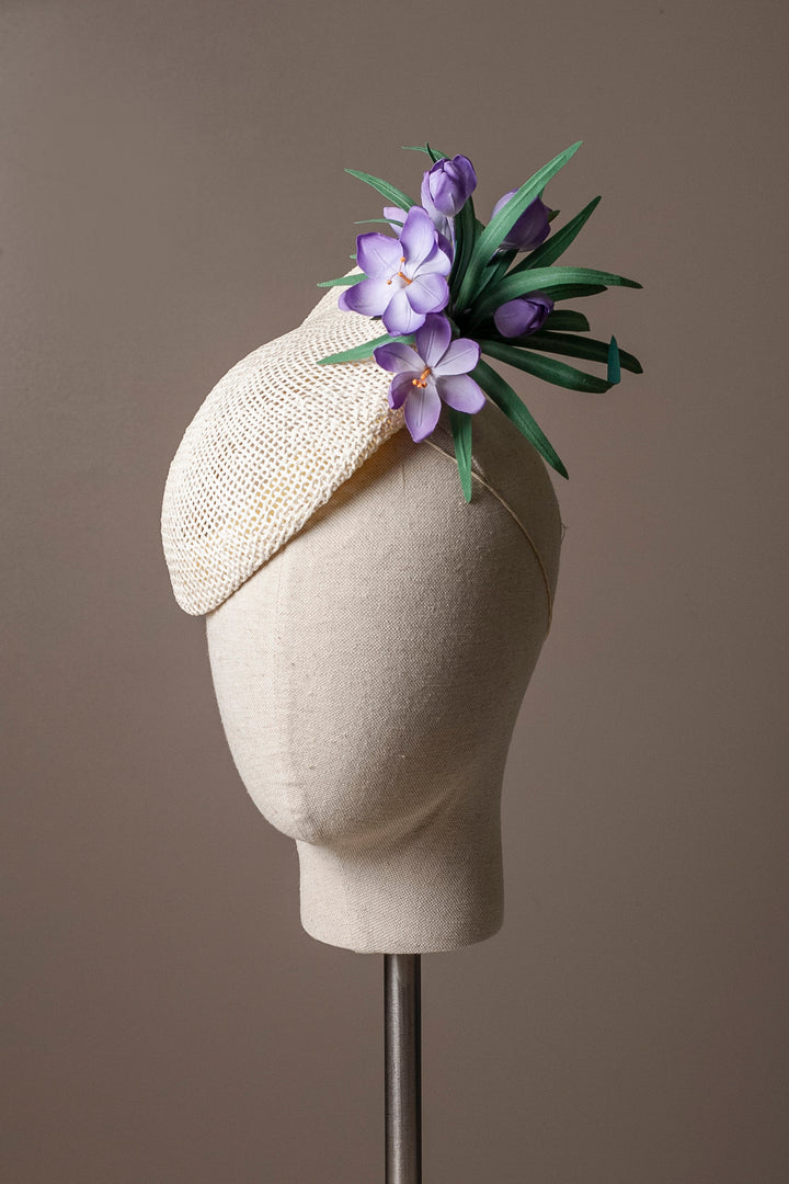 Crocus Cocktail Hat