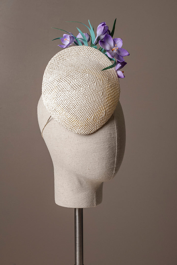 Crocus Cocktail Hat