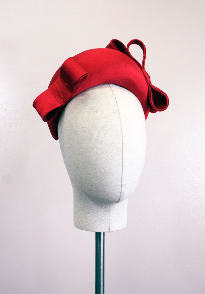 Evangeline Bandeau - Red Bows