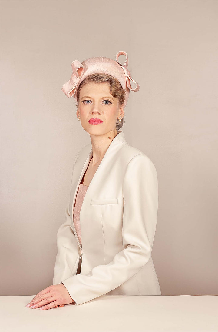 Evangeline Bandeau - Pink Bows