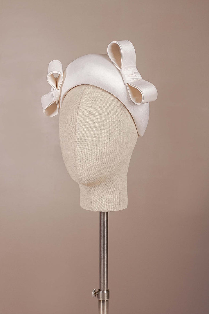 Evangeline Bandeau - White Bows
