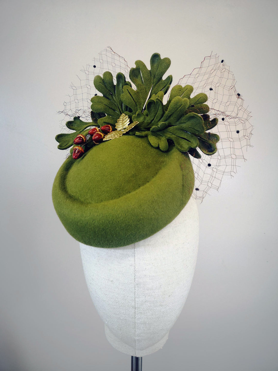Gaia Cocktail Hat