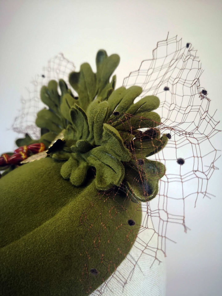 Gaia Cocktail Hat