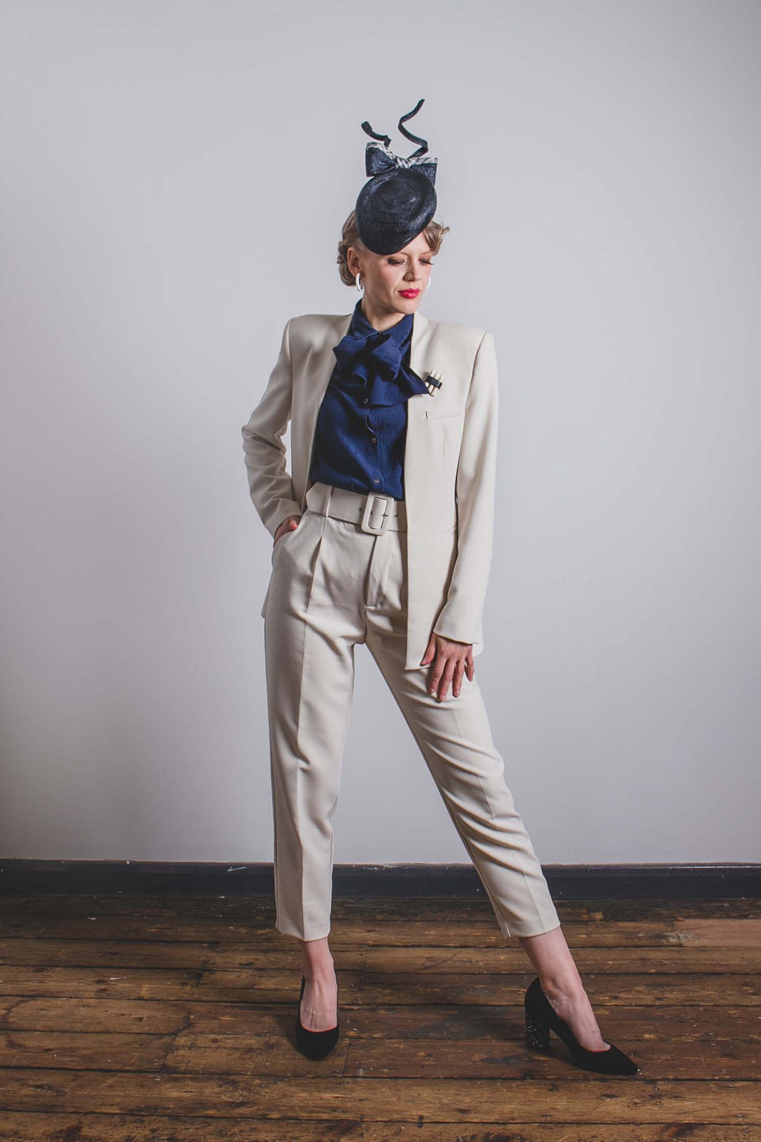 "Jenny" Cocktail Hat