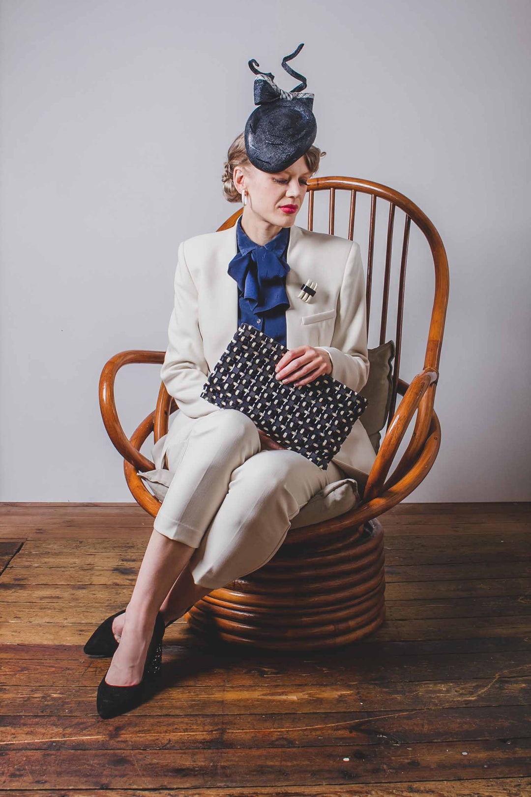 "Jenny" Cocktail Hat