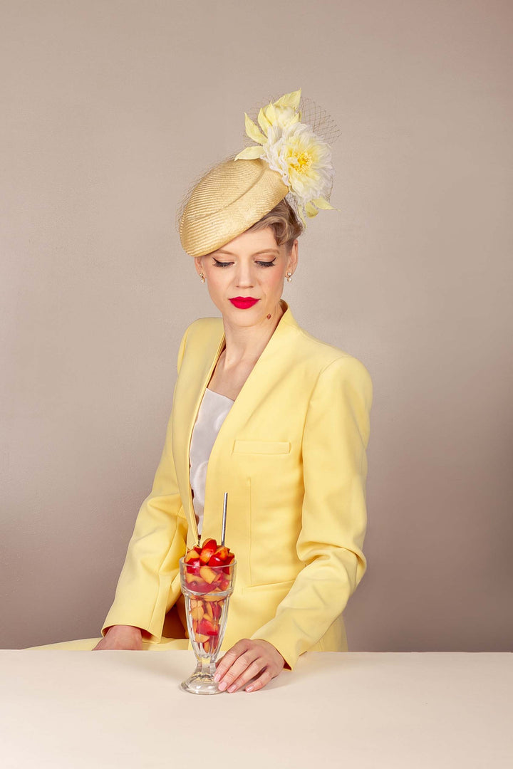 Lemon Delight Cocktail Hat