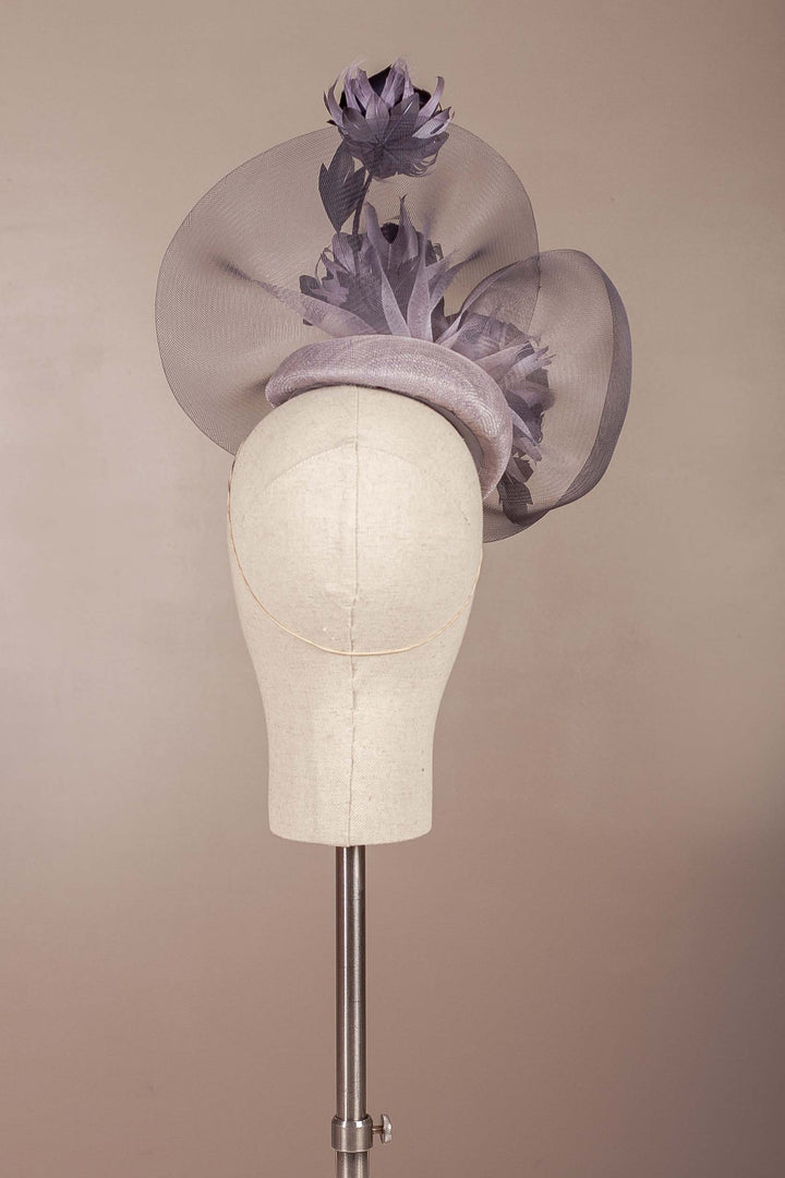 Monochrome Variation Cocktail Hat